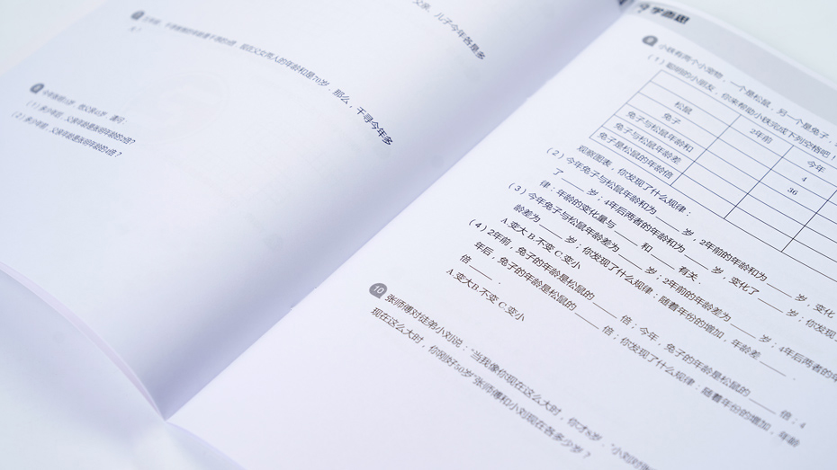 初一數學(xué)測試題集印刷